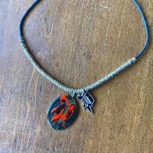 Disney Pirates of the Caribbean Adjustable Jack Sparrow Will Turner Necklace